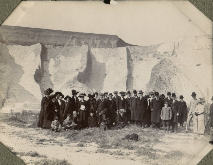 Grays Quarry EFC visit 1910 T. Reader Copyright: William George