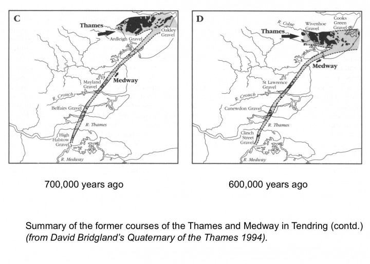Early courses of the Thames and Medway through Essex - 2. Copyright: Gerald Lucy
