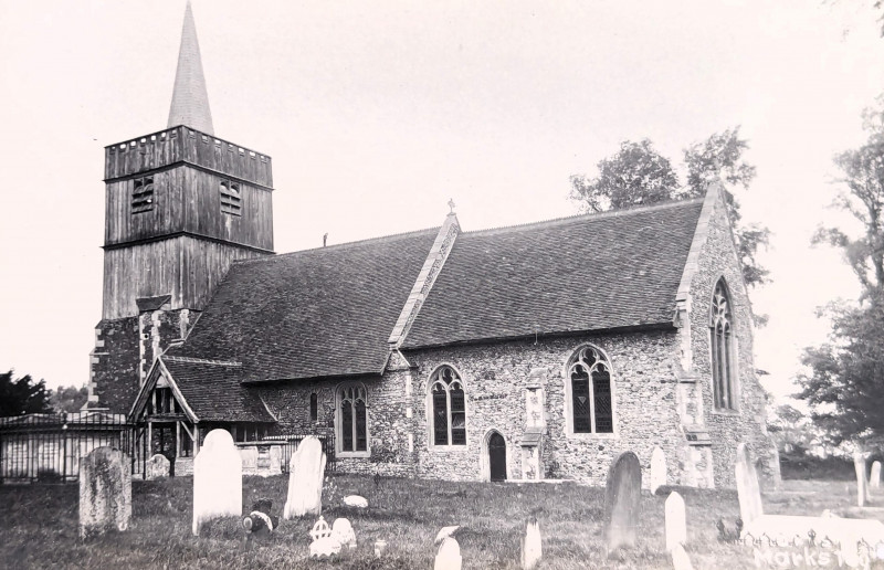 Marks Tey Church Post Card Copyright: William George