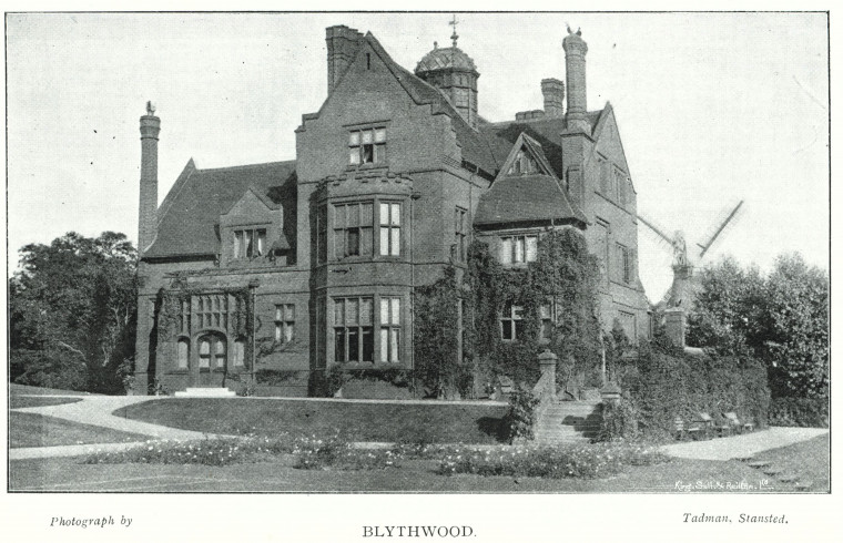 Blythwood Stanstead Country Seat 1897 Copyright: William George