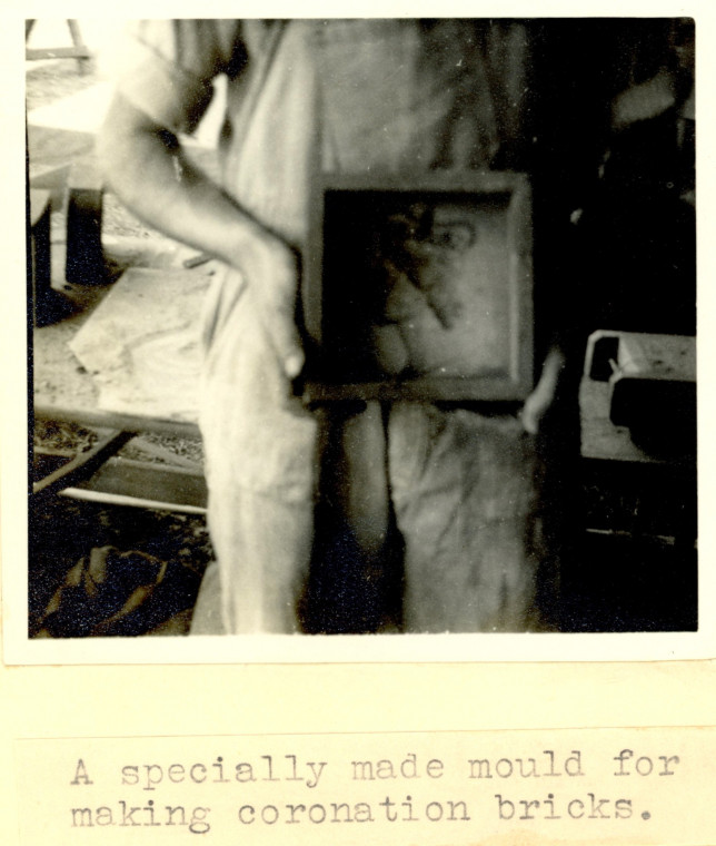 Woodham Mortimer Coronation Mould 1954 Copyright: W C Gurton Rural Crafts in Essex