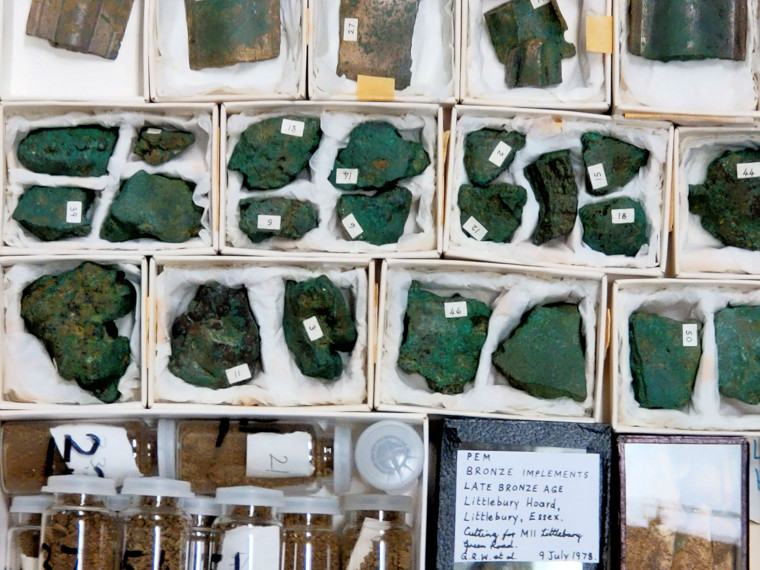 Littlebury Late Bronze Age Hoard M11 1978 5 Copyright: Essex Field Club
