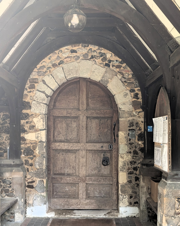 Fryerning Church South Porch 31st May 2025 Copyright: William George