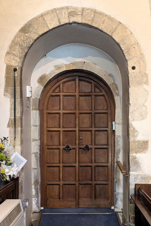 Fryerning Church North Door 31st May 2025 Copyright: William George