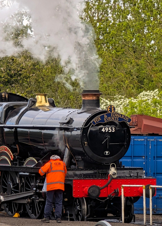 North Weald Steam Train 1 5th May 2025 Copyright: William George