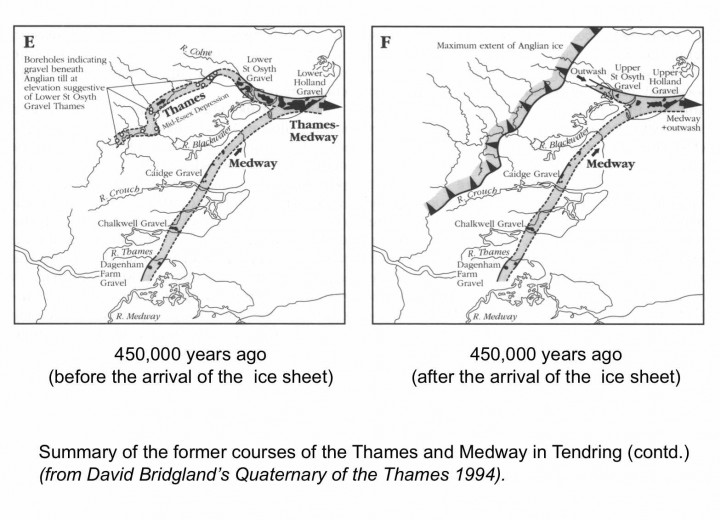 Early courses of the Thames and Medway through Essex - 3. Copyright: Gerald Lucy