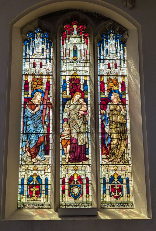 Hatfield Broad Oak Church Stained Glass 2 27 June 2025 Copyright: William George