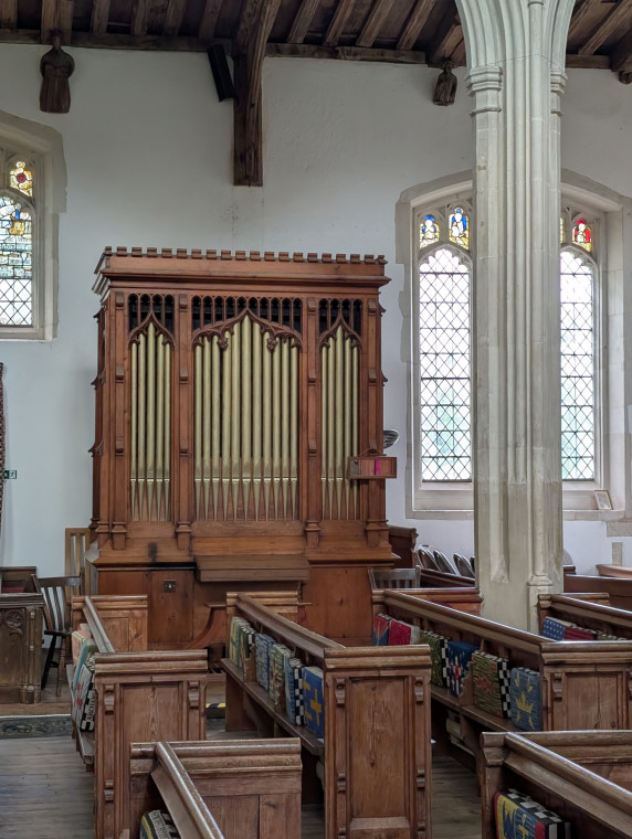 Clavering Church Organ 5 August 2025 Copyright: William George