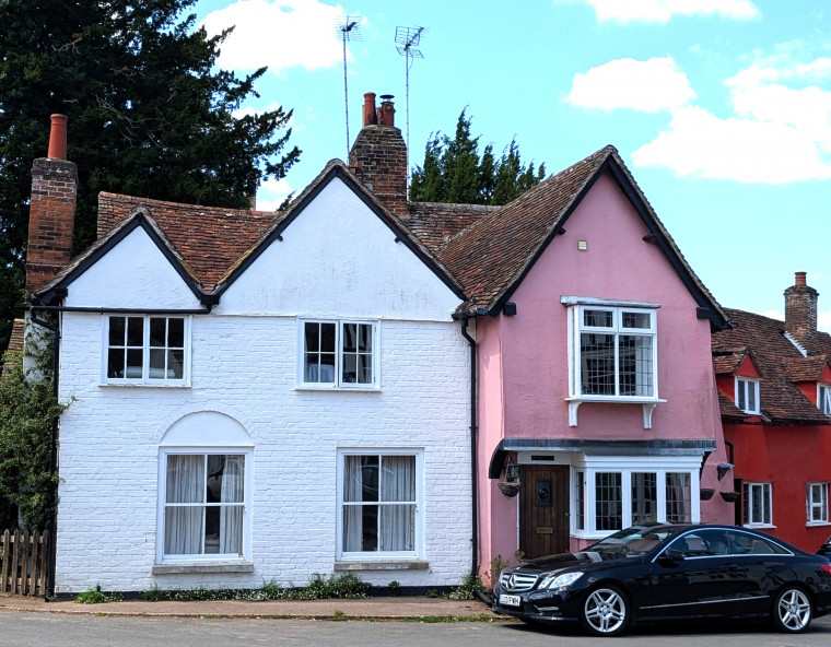 Castle Hedingham Houses 8th August 2025 Copyright: William George
