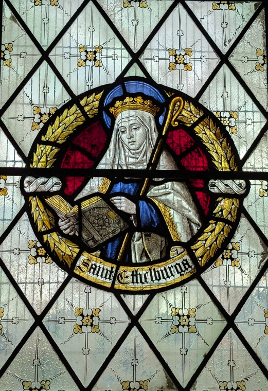 Bocking Church Stained Glass St Ethelburga 7 October 2025 Copyright: William George