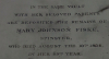 Wendens Ambo Church Monument Mary Fiske 1833 7 August 2022