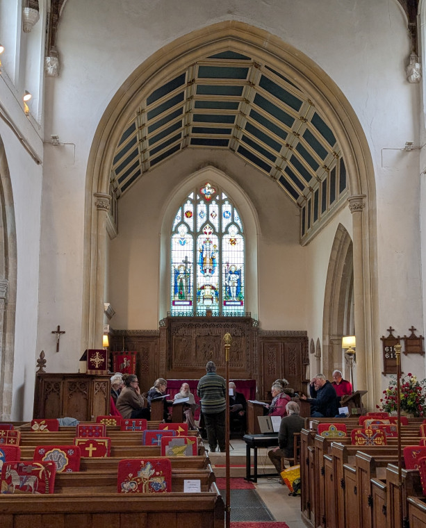 Great Bromley Church Chancel and Choir 15 November 2025 Copyright: William George