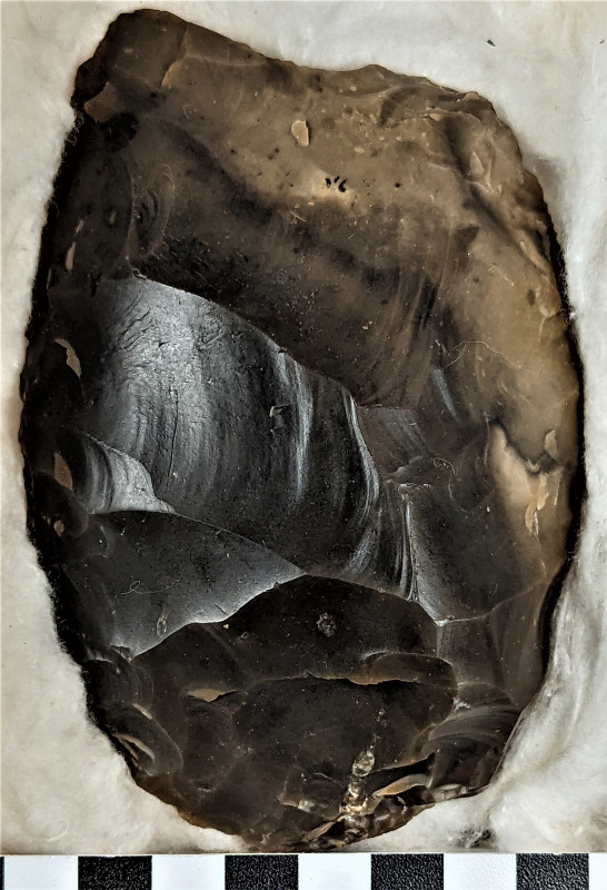 Acheulean handaxe 3a Copyright: William George