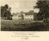 Gosfield Hall Excursions through Essex 1819 Print 