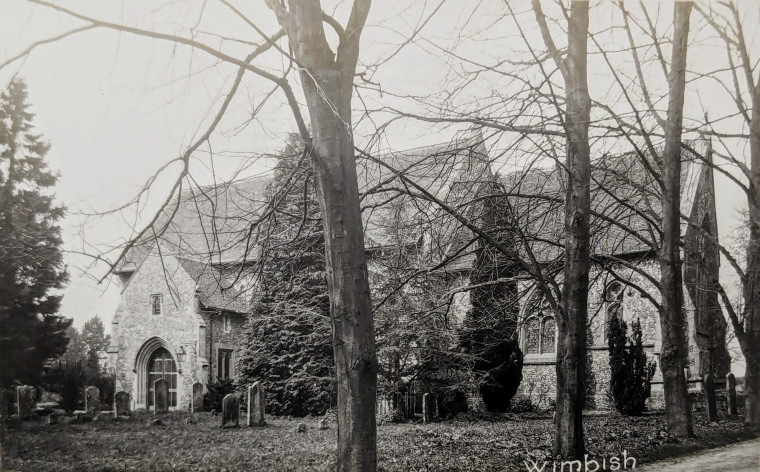 Wimbish Church Postcard Copyright: William George