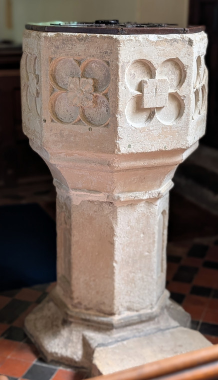 Matching Church Font 9th August 2025 Copyright: William George
