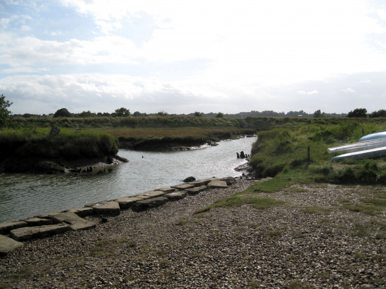 Beaumont Quay Hamford Water View  29 August 2014 Copyright: William George