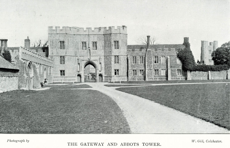 St Osyth Priory Gatehouse Country Seat 1897 Copyright: William George