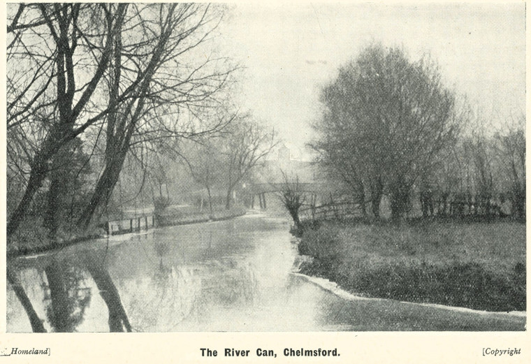 Chelmsford River Can 1908 Homeland Copyright: Homeland Chelmsford 1908