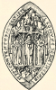 Barking Abbey Seal 1917 