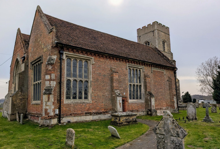 Gosfield Church Exterior North and East Sides 21 March 2025 Copyright: William George