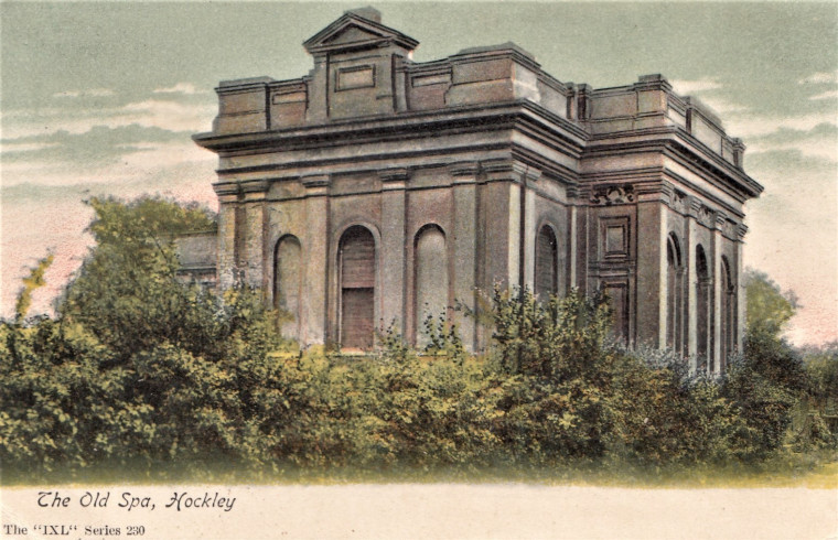 Hockley Spa Post Card Posted 1907 Copyright: Post Card