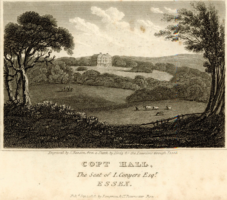 Copt Hall Excursions through Essex 1819 Copyright: William George