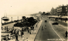 Westcliff Seafront black and white post card 