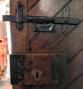Castle Hedingham Church Porch Latch Door 8 August 2025 