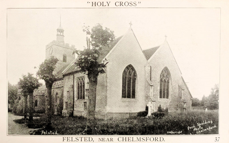 Felsted Holy Cross Church near Chelmsford Copyright: William George