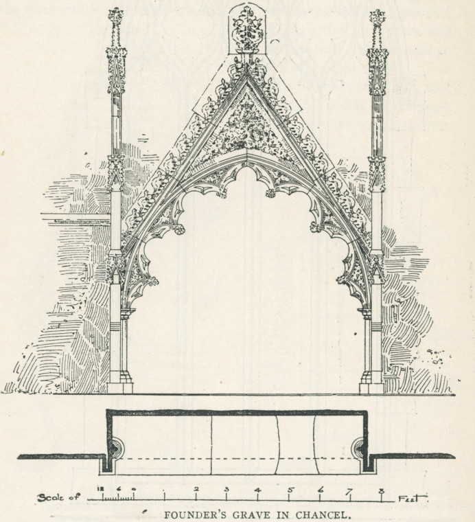 Great Leighs Founders Grave 1893 Copyright: Wykeham Chancellor
