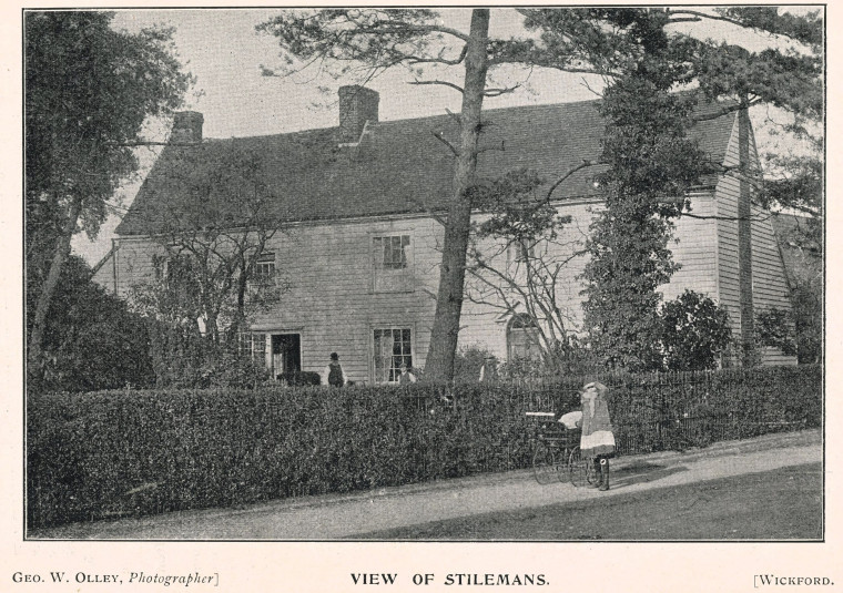 Wickford Stilemans 1905 G W Olley Photographer Copyright: F Dormer Pierce Notes on Wickford 1905