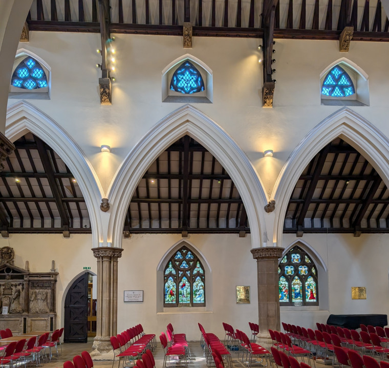 Romford Church Interior 5 3 April 2025 Copyright: William George