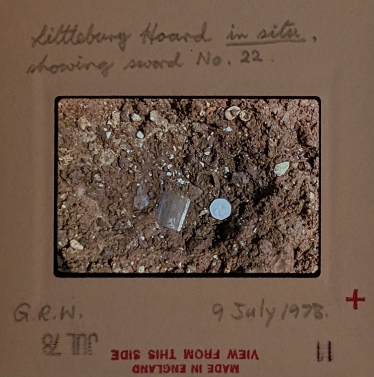 Littlebury Late Bronze Age Hoard M11 9 July 1978 slide 11 Copyright: Graham R Ward Archive 