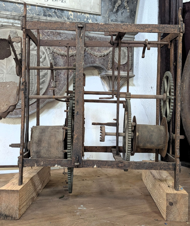 Hatfield Broad Oak Church Clock Mechanism 27 June 2025 Copyright: William George