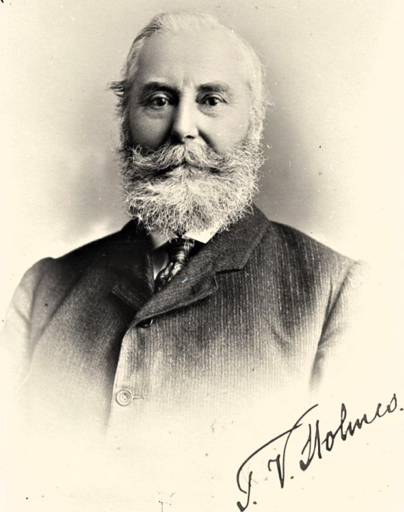 Mr T V Holmes EFC President 1885 1886 1887 Copyright: William George