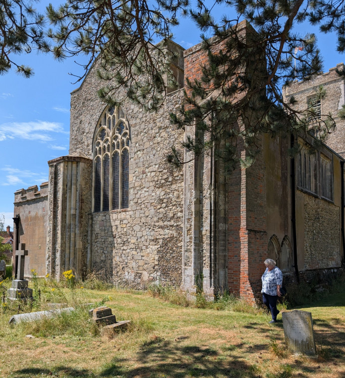 Hatfield Broad Oak Church East Face 27 June 2025 Copyright: William George