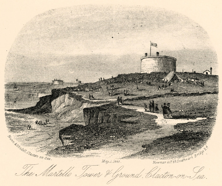 Clacton Martello Tower and Ground 1880 Nunn and Ubsdell Copyright: Nunn and Ubsdell 1880