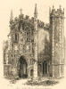 Thaxted Church Engraving Barrett 1892 