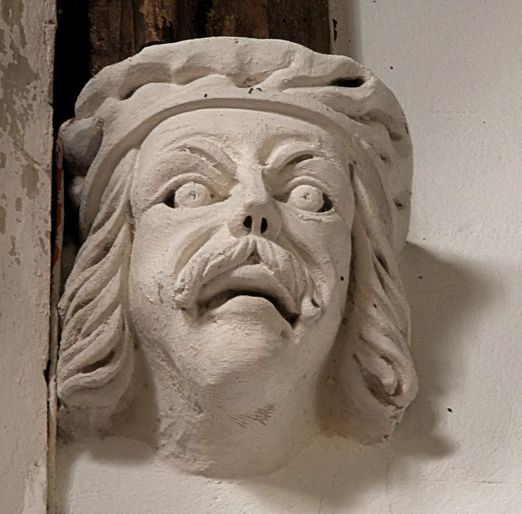 Clavering Church Corbel 6 5 August 2025 Copyright: William George