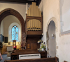 Fryerning Church West End Organ and North Door 31st May 2025