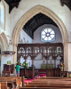 Castle Hedingham Church Chancel and Flowers 8 August 2025