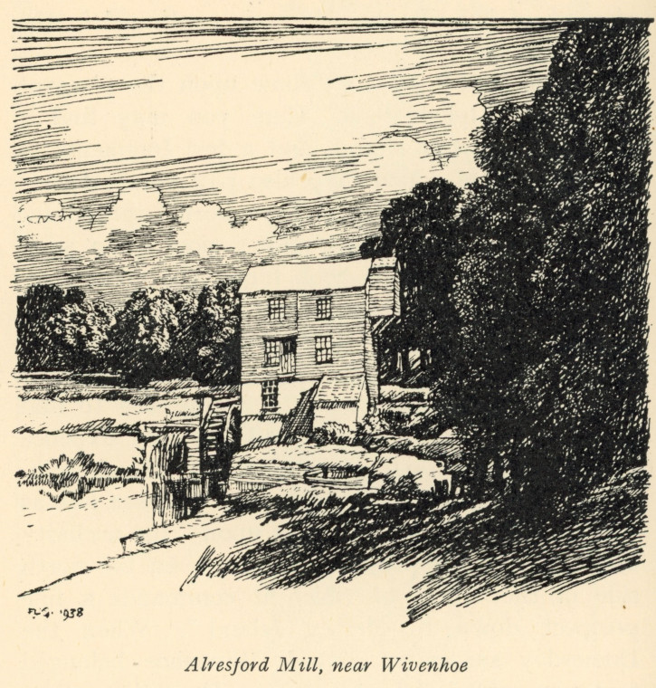 Alresford Mill near Wivenhoe Bax 1939 Copyright: F L Griggs