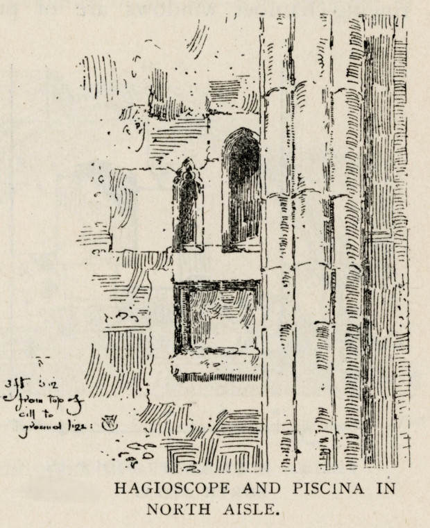 Danbury Church Hagioscope 1893 Copyright: Wykeham Chancellor