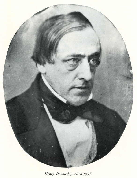 Henry Doubleday 1810 to 1902 Naturalist circa 1863 Copyright: Essex Field Club