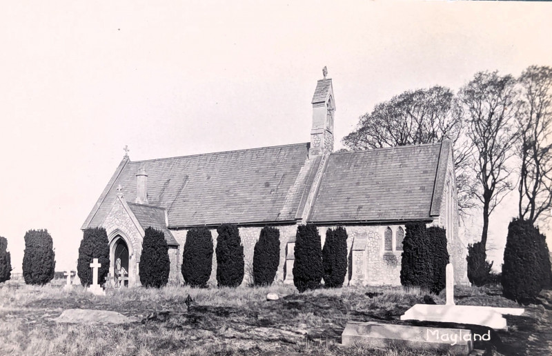 Mayland Church Post Card Copyright: William George