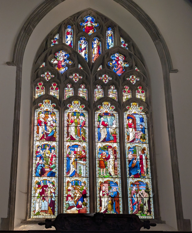 Hatfield Broad Oak Church Stained Glass 1 27 June 2025 Copyright: William George