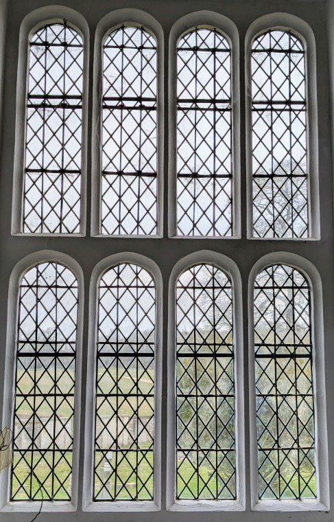 Gosfield Church Window 21 March 2025 Copyright: William George