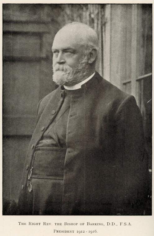 Thomas Stevens 1841 to 1920 Bishop of Barking Copyright: Post Card