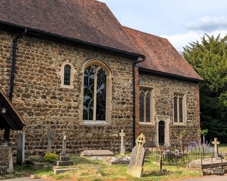 Fryerning Church South Face Nave and Chancel 31st May 2025 Copyright: William George